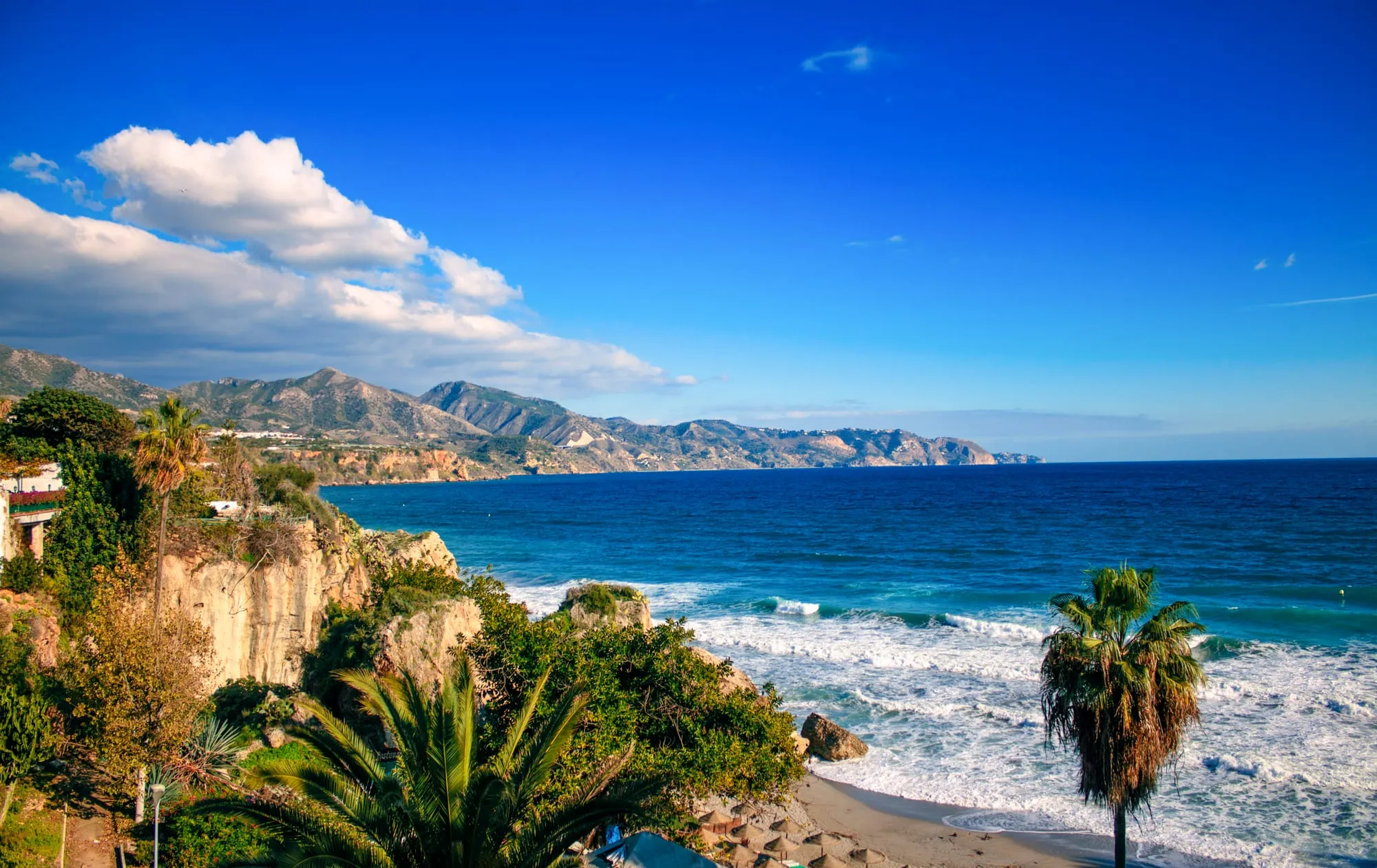 Die Costa del Sol bei Málaga