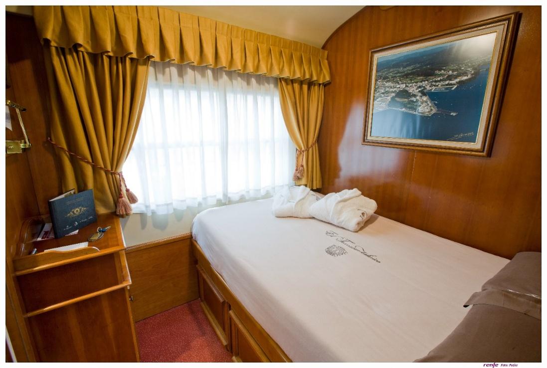 Grand-Class-Abteil des Costa Verde Express