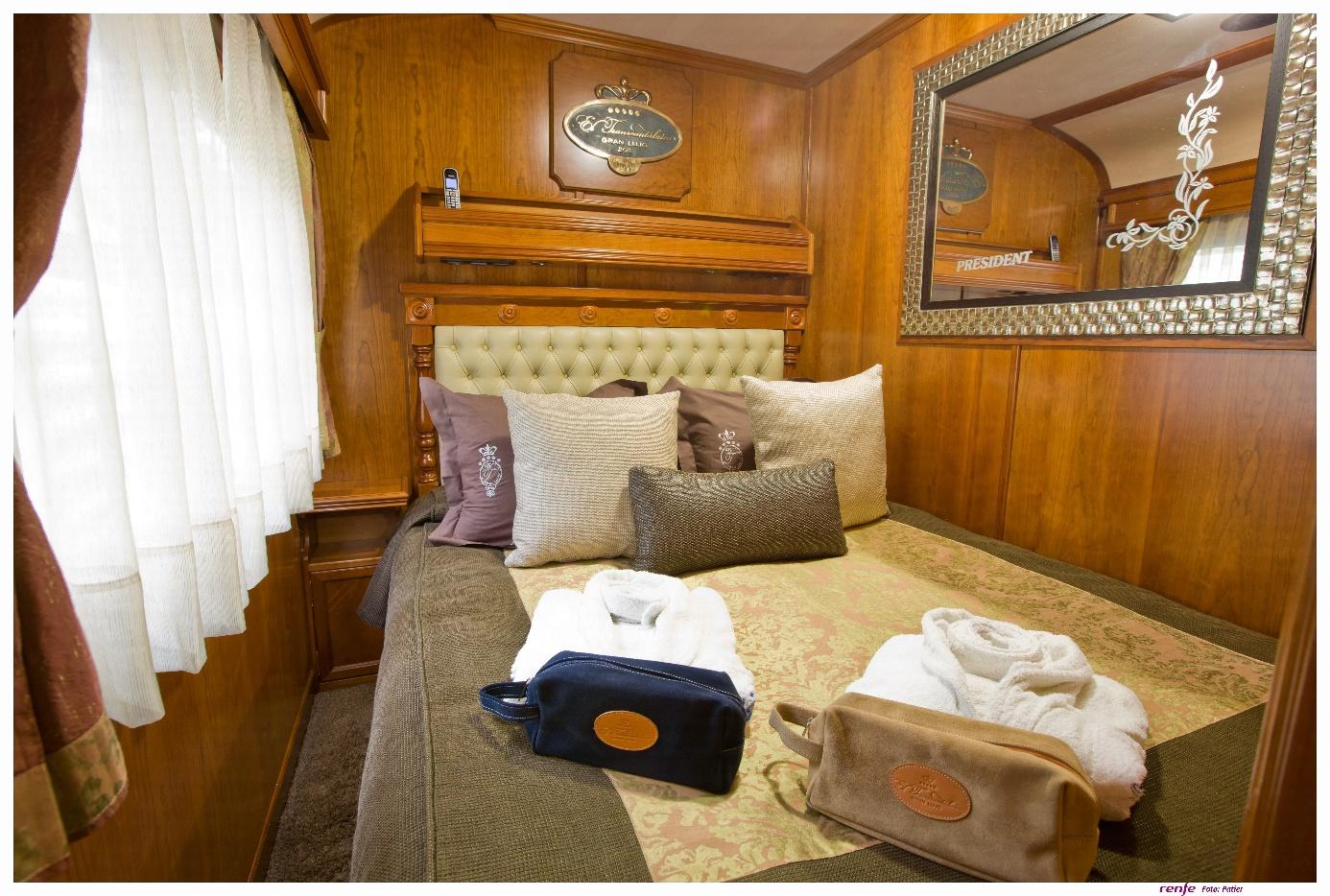 Deluxe Suite an Bord des El Transcantábrico